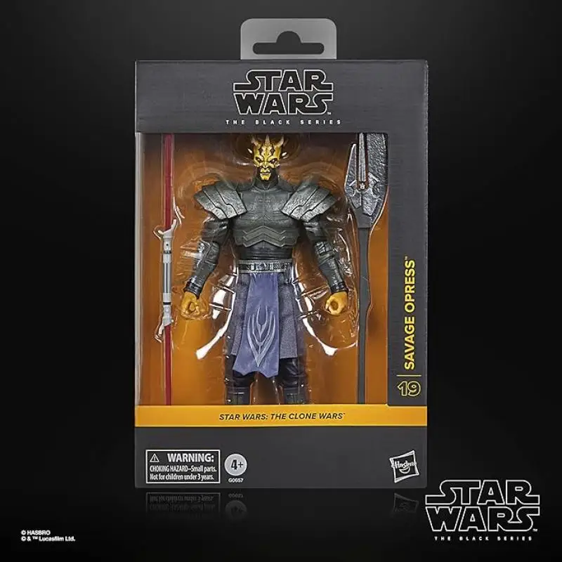 Star Wars The Black Series The Clone Wars Savage Opress Premium Figure 6-Inch Collectible Action Figure Toy view 2