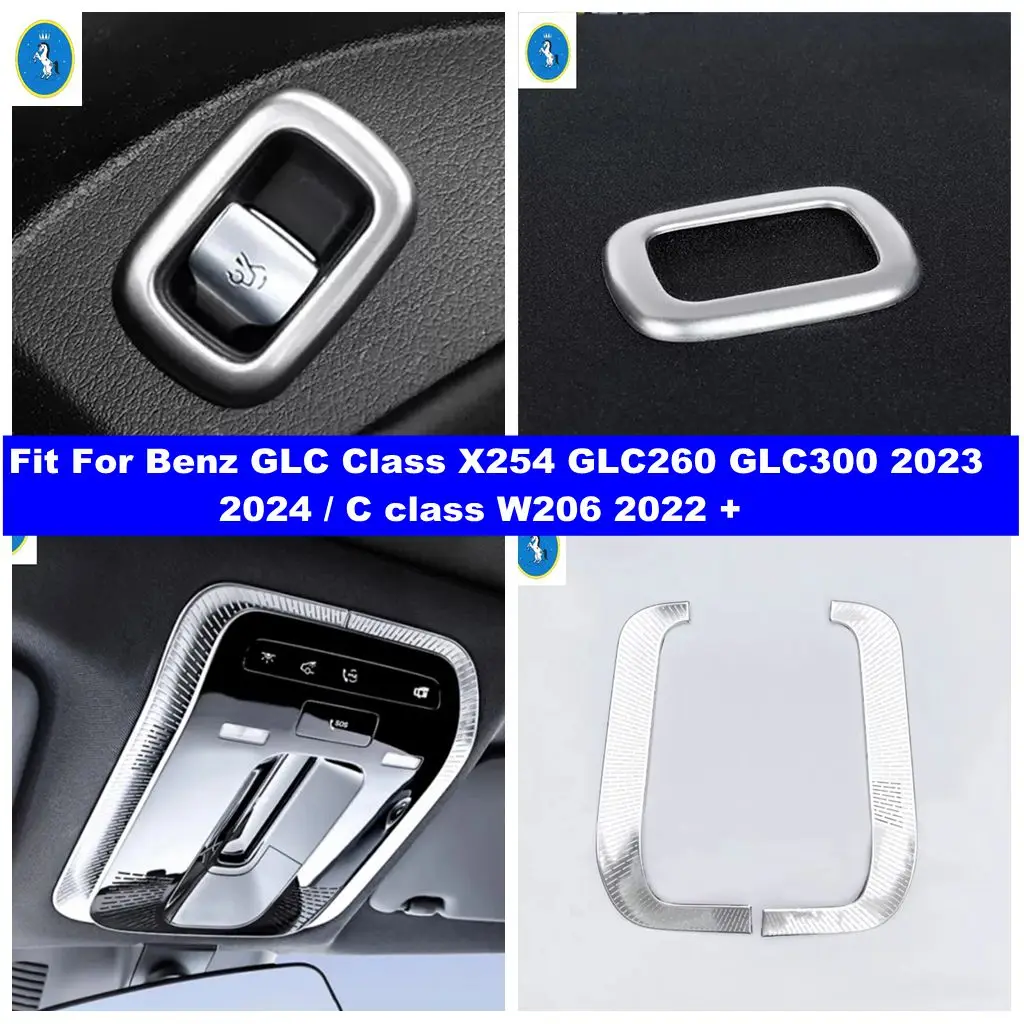 

Boot Tailgate Switch Button / Reading Light Cover Trim For Benz GLC Class X254 GLC260 GLC300 2023 2024 / C class W206 2022 -2024