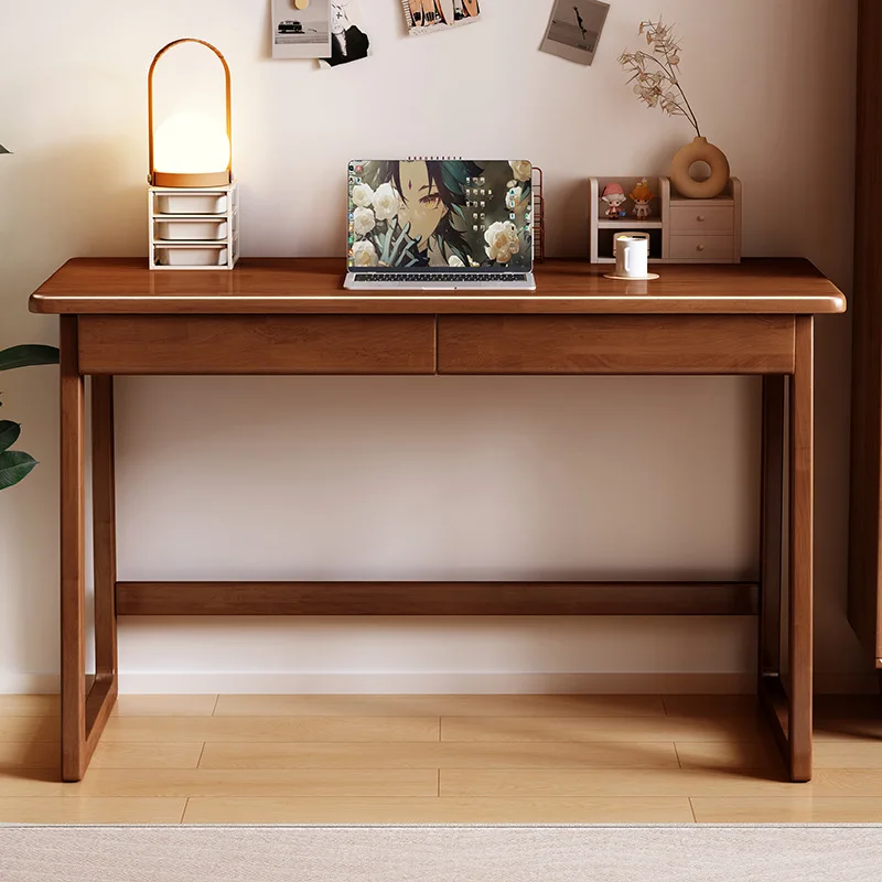Solid wood desk desk computer desk L-shaped simple modern writing