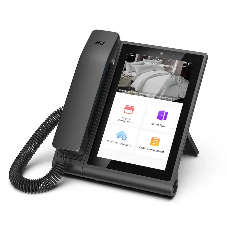 

Умный домашний телефон с камерой HD с большим экраном, 8-дюймовый настольный телефон Android, видеозвонок для пожилых людей, 4G WiFi LTE