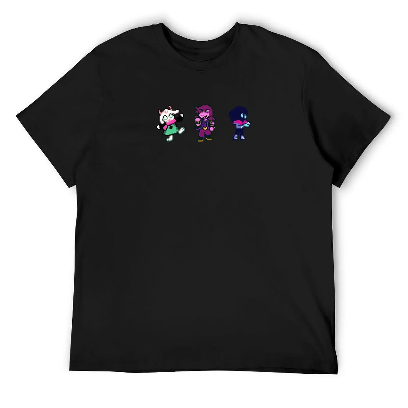 

DELTARUNE Chapter 2 - Trio is back! T-Shirt man t shirt summer tops plus size clothes mens fashion