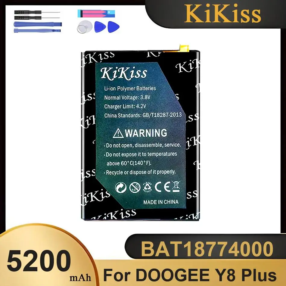 

Аккумулятор BAT18774000 для DOOGEE Y8 Plus, совершенно новые батареи