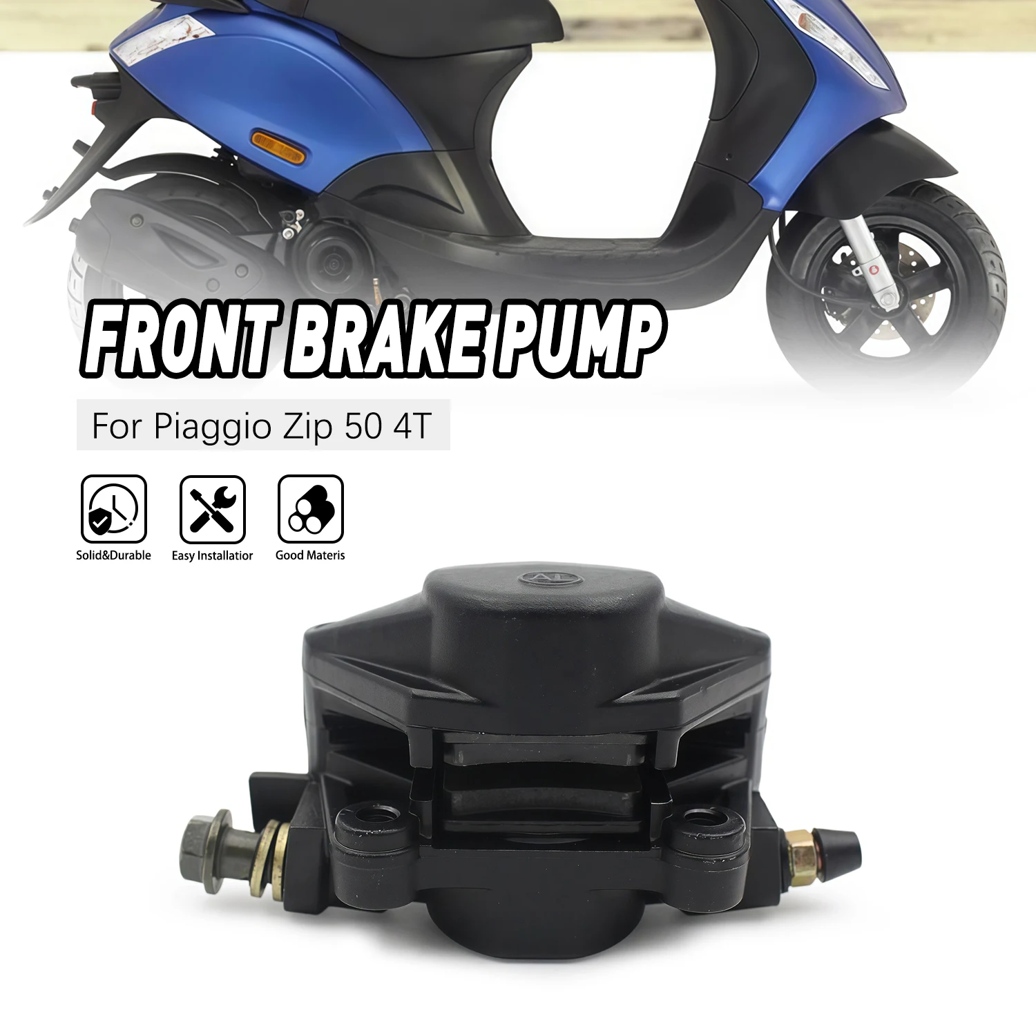 

Motorcycle Rear Disc Brake Caliper System Pad Hydraulic Pump Brake Parts For Piaggio Zip 50 4T Sfera 50 LX 125 F12 LBMC25C