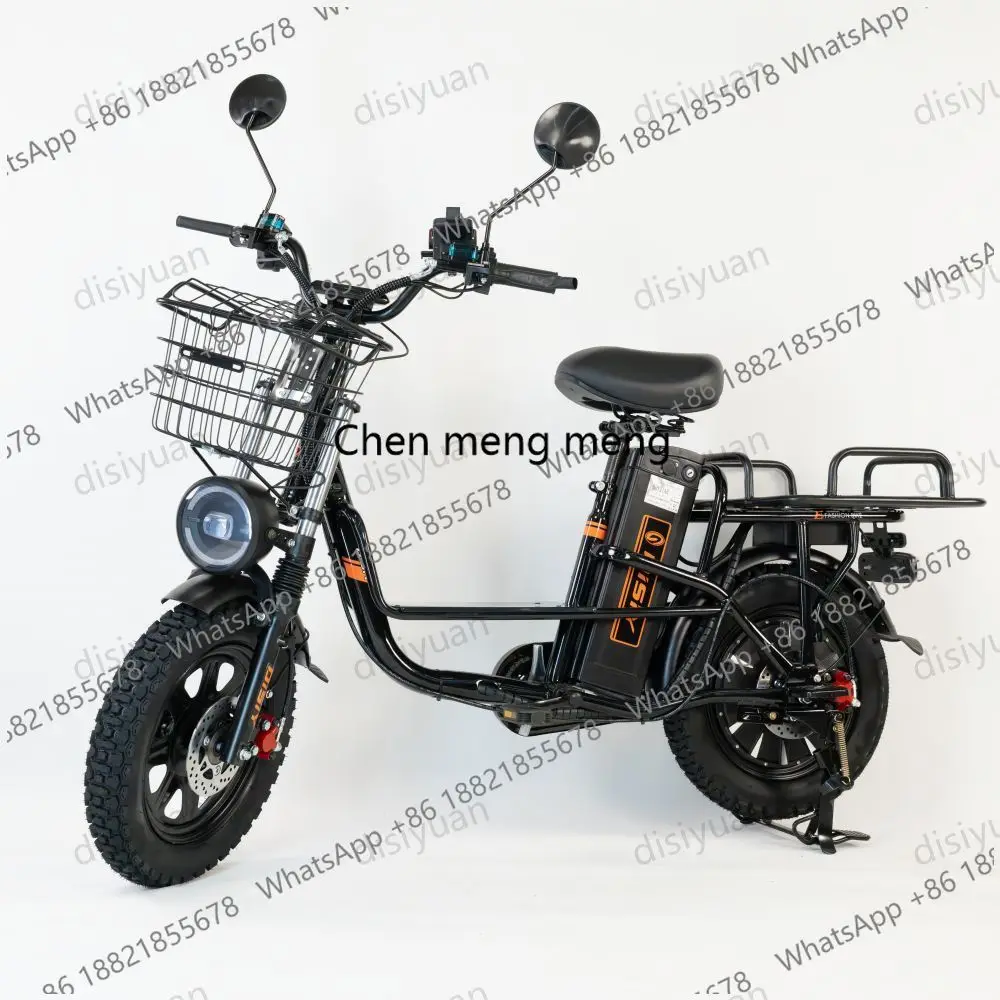 48v/60v 20Ah 500w 1000w Hight Power with 16inch Fat Tire Ebike Electric Bike for Meals Delivered