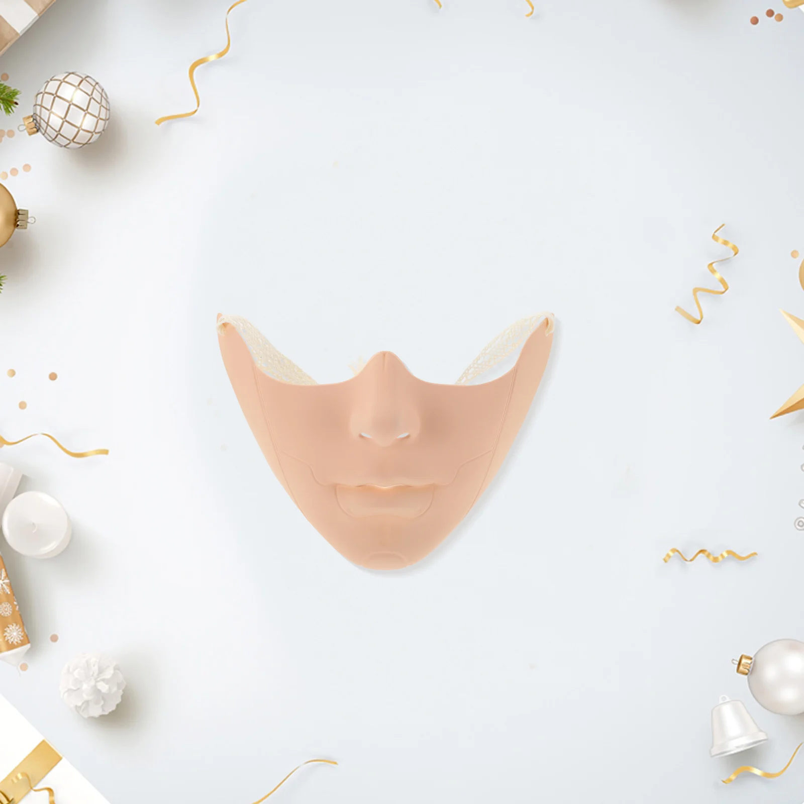 

Mechanical Handsome Men's Face Mask Halloween Costumes Aldult Masquerade Photo Prop Women