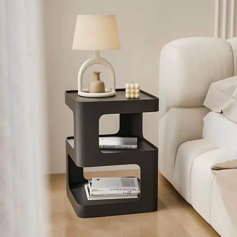 xx-Stylish Elegant Nightstand Trendy Chic Luxury Nordic Modern Fresh Daily Layout Table Chevet Bedroom Furniture&