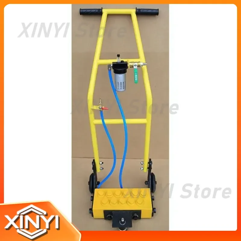for KC-100 Pneumatic Descaling Machine 11 Cone Head Nautical Ship Hand Pushing Rusting Equipment Hull Maintenance Tool