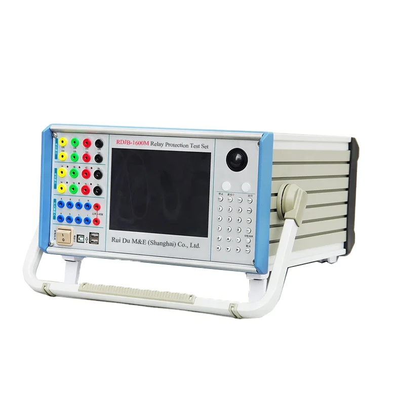 0.2/0.5 Accuracy Secondary Injection Test Set 6 Phase Relay Protection Calibrator Microcomputer Relay Tester