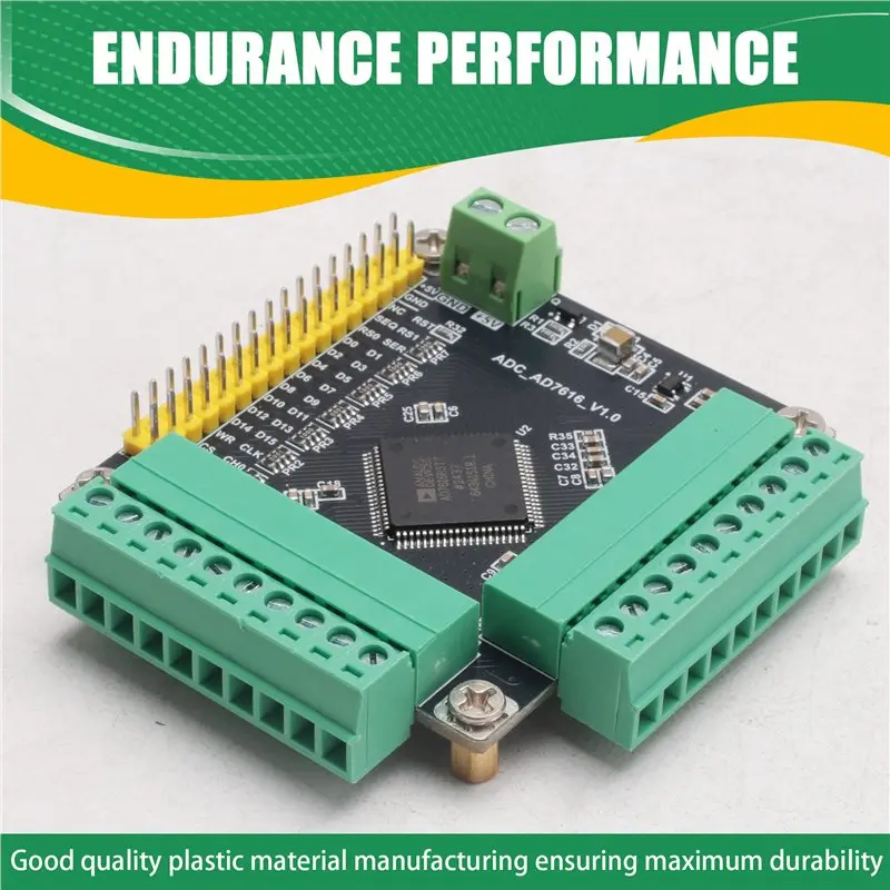 

Y14A AD7616 Module High-Speed 16 Bit 16 Channel ADC Synchronous Data Acquisition Module 1MSPS Sampling Rate For FPGA