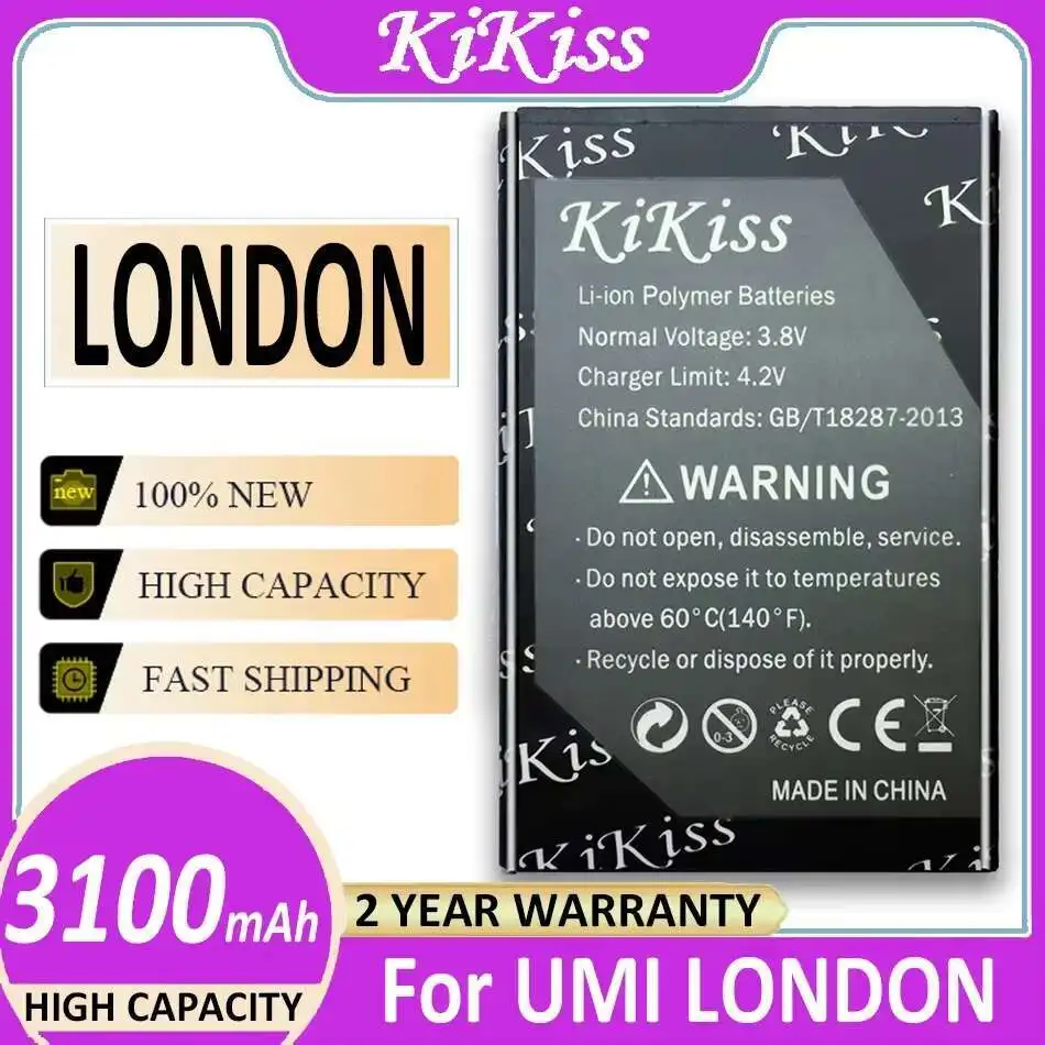 

Premium Replacement For Umi London High-Efficiency Mobile Phone Battery 3100Mah
