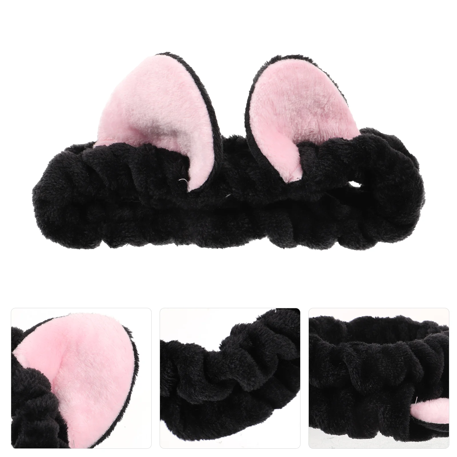 Cat Ears Headband Skin Care Headbands Makeup Hairband Spa Women Animal for Face Washing Cute Skincare