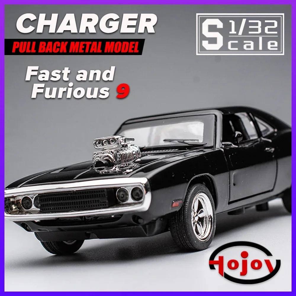 

Модель автомобиля Dodge Charger из металлического сплава, в масштабе 1/32