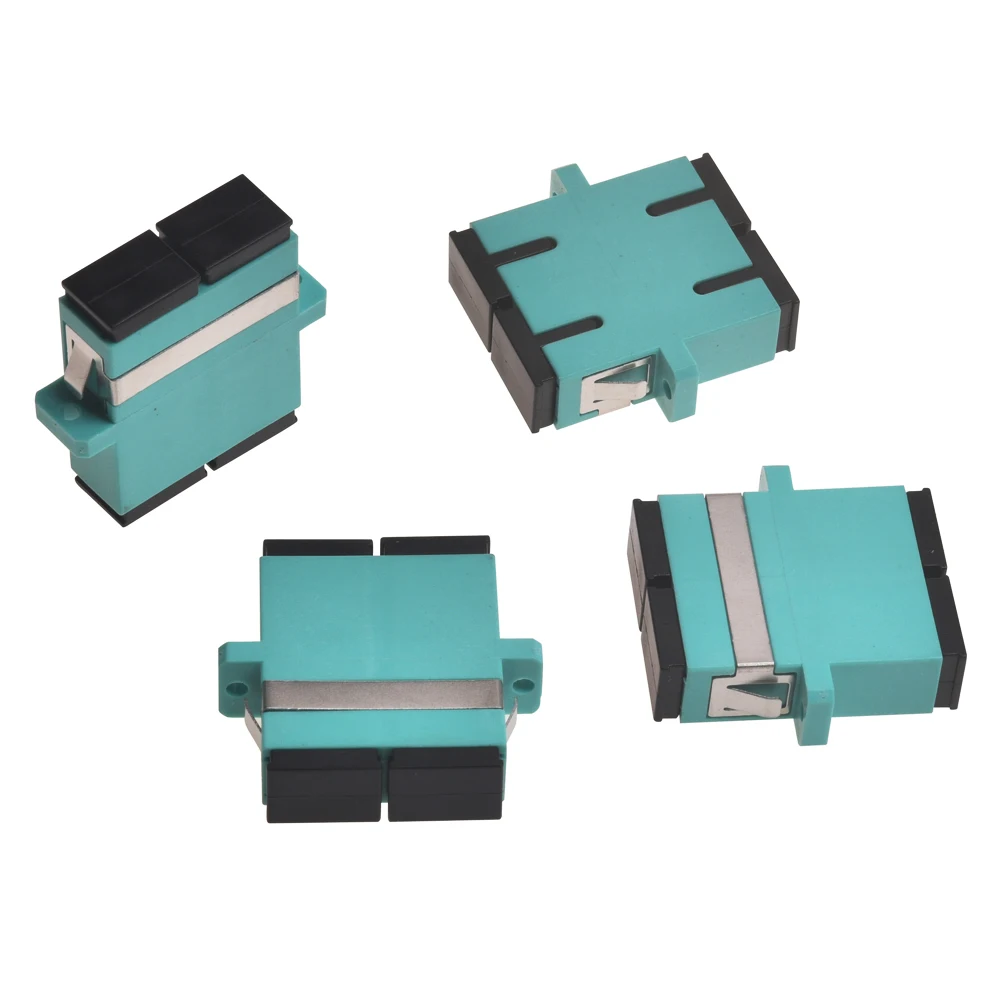 Fabriek Export Prijs Lenew Hot Koop Multimode Duplex Adapter Fibra Optik SC UPC APC DM DX FTTH Glasvezel Adapter