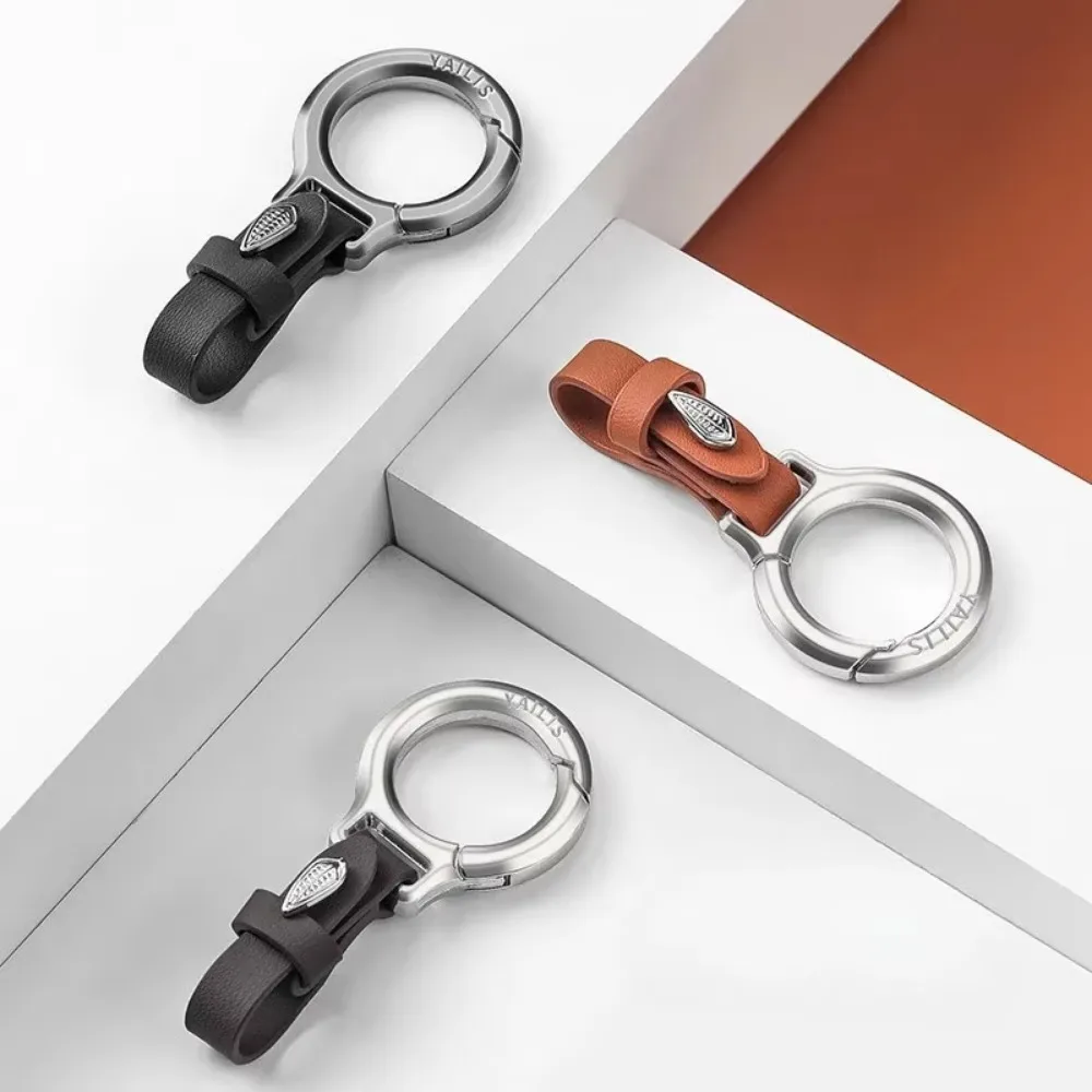 Nieuwe Eenvoud Auto Moto Sleutelhanger Multifunctionele Gesp Grote Ring Riem Man Sleutelhanger Levert Anti Verlies Accessoires Haak Gift