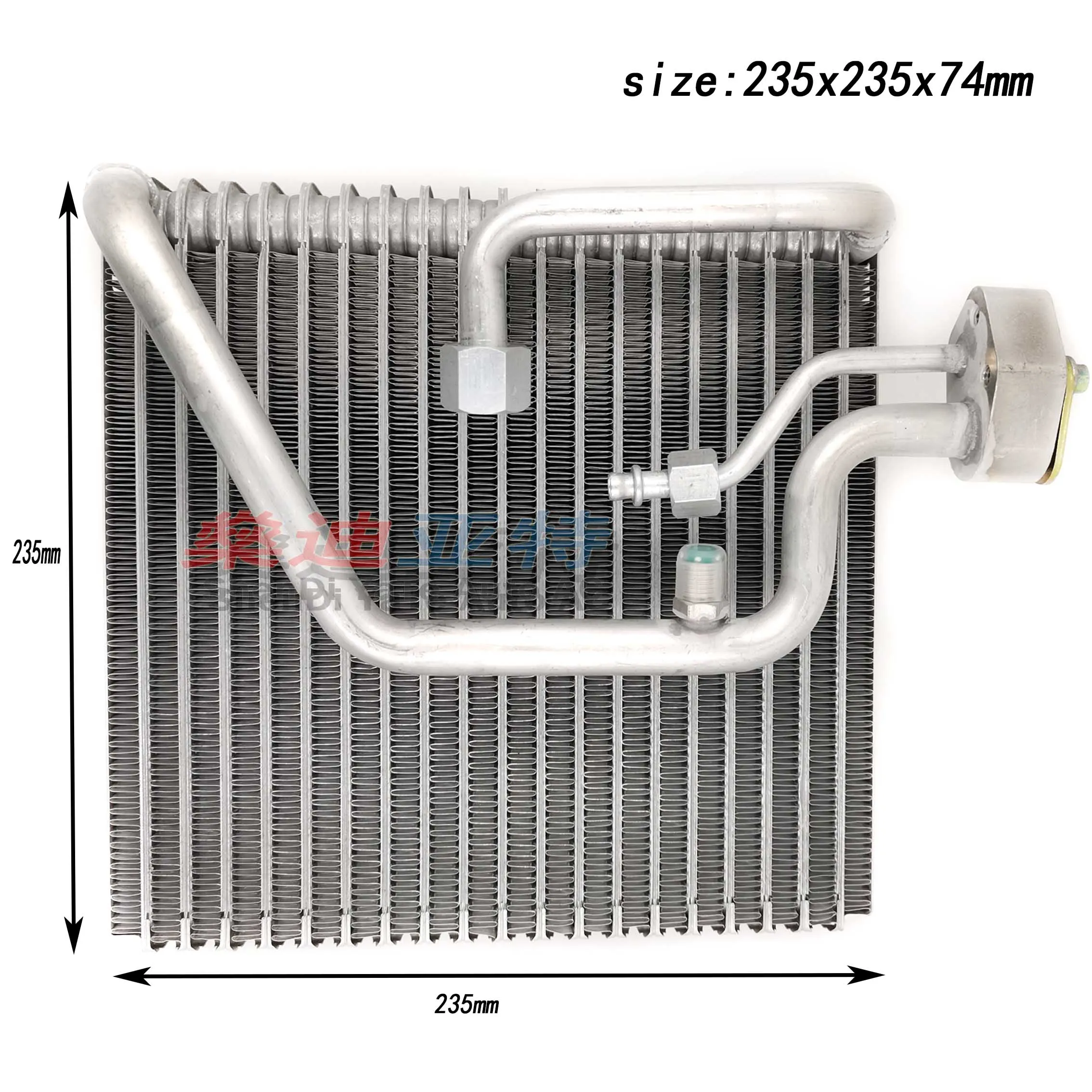 Inti Evaporator pendingin udara mobil untuk Mitsubishi Lancer Ling Yue V3