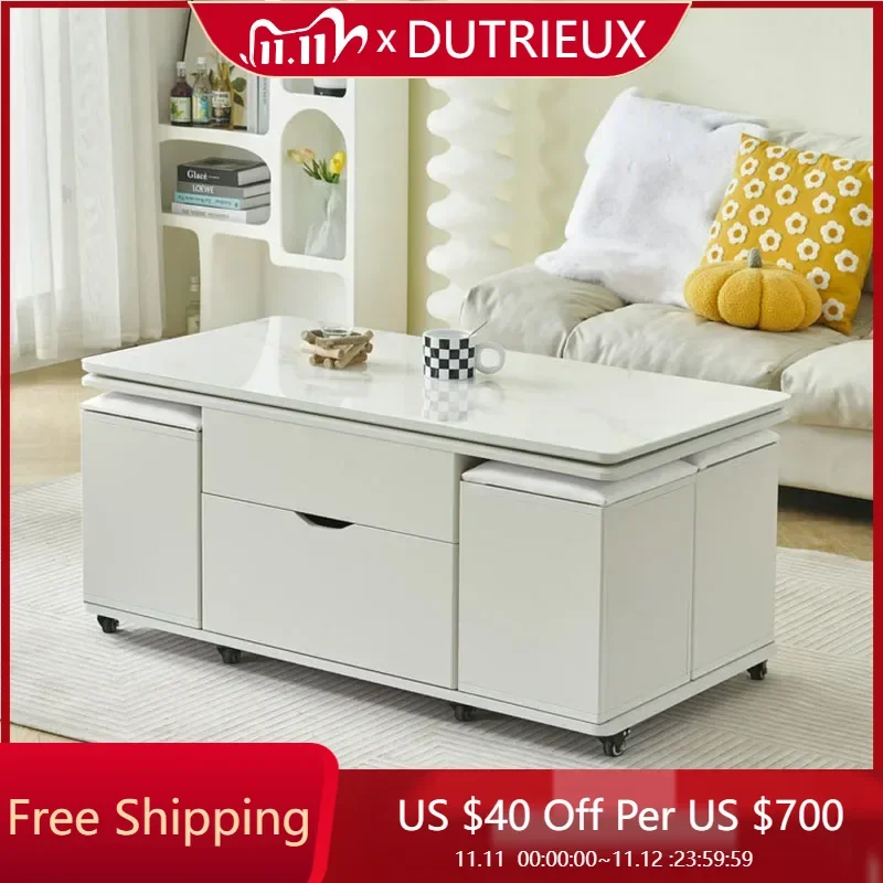 

Dinner Service Coffee Table Writing Unique Living Room Decoration Nordic Side Table Designer Couchtisch Lounge Suite Furniture