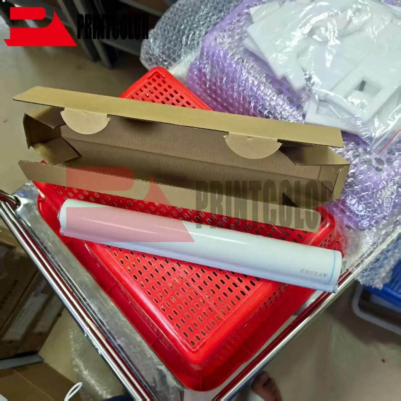 2pcs IR5000 fuser cleaning web roller compatible for Canon IR7105 IR6000 IR7086 IR7095 IR6075 IR6055 IR5570 IR8500 8070 6055 500