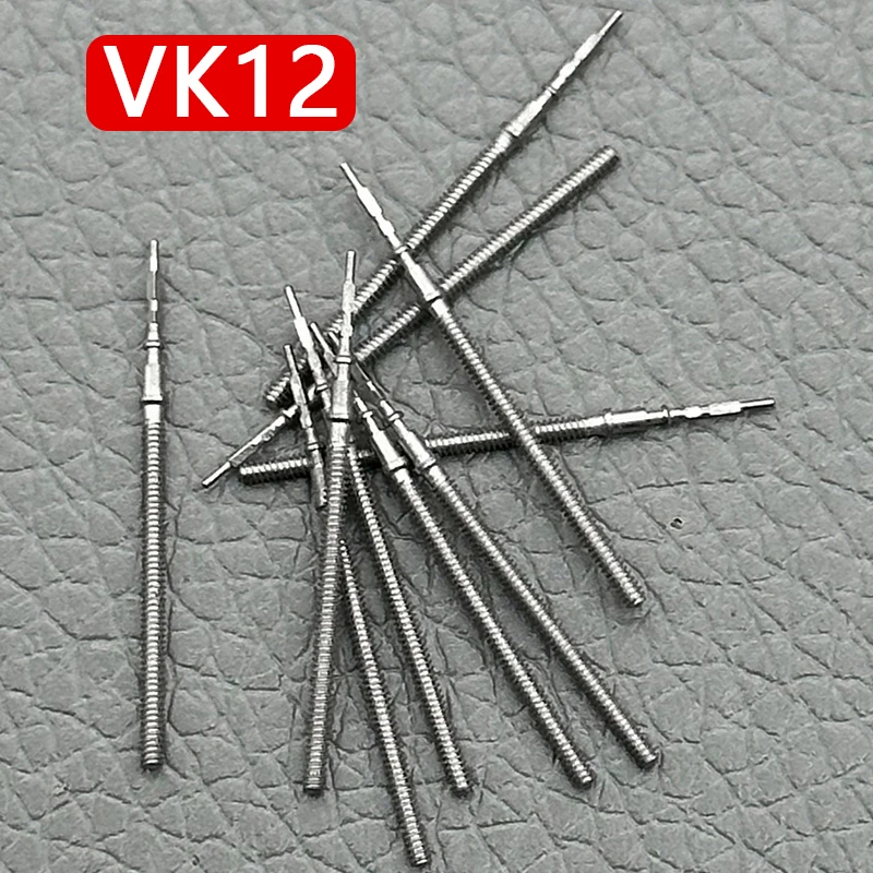 VK12 Watch Winding Stem For VX12 32 42 33 82 83 89 43 Movement Handle Rod Stem Handle Time Adjustment Watch Stem Shaft