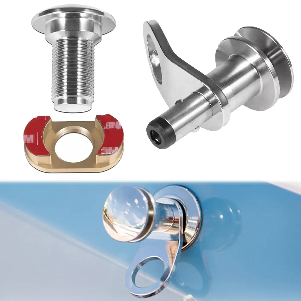 1/2''Quick Release Boat Fender Holder Kit - Marine Stainless Steel Quick-Release Install Boat Fender Mount Brackets Hanger Kit