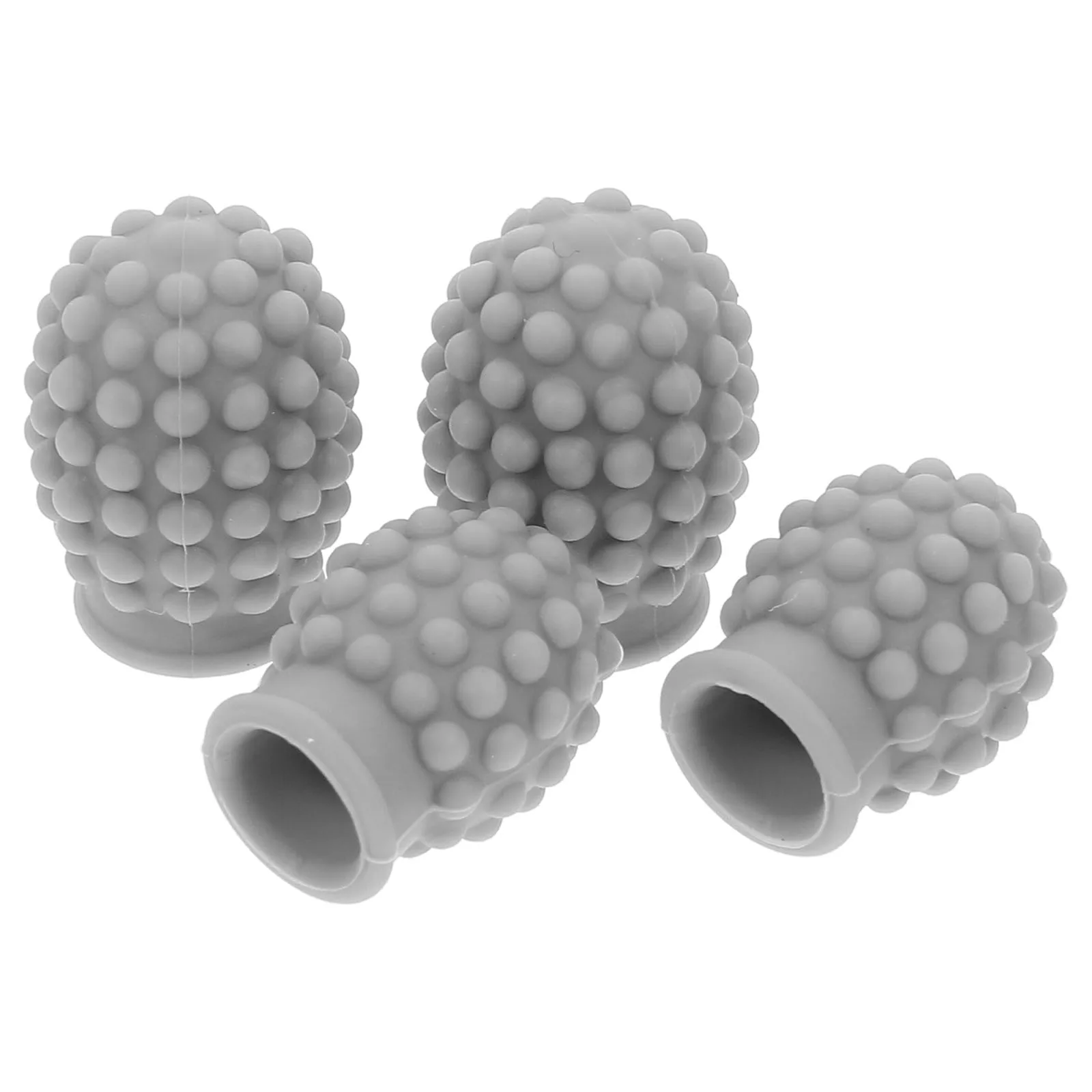 

4 Pcs Accessories Drumstick Protector Practice Tip Damping Drummer Work Accessory