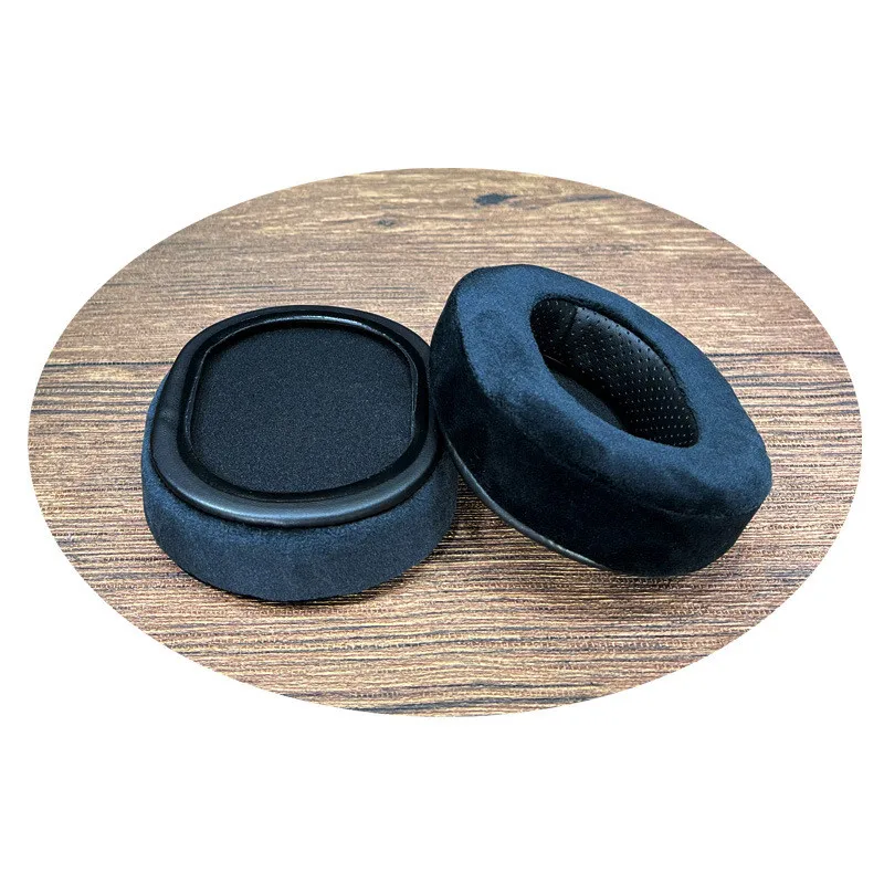 Kain Beludru Bantalan Telinga Oval 110X90MM 90X70MM 100X80MM untuk AKG untuk HifiMan untuk ATH untuk Philips atau ATH M50X HyperX Bantalan Headphone