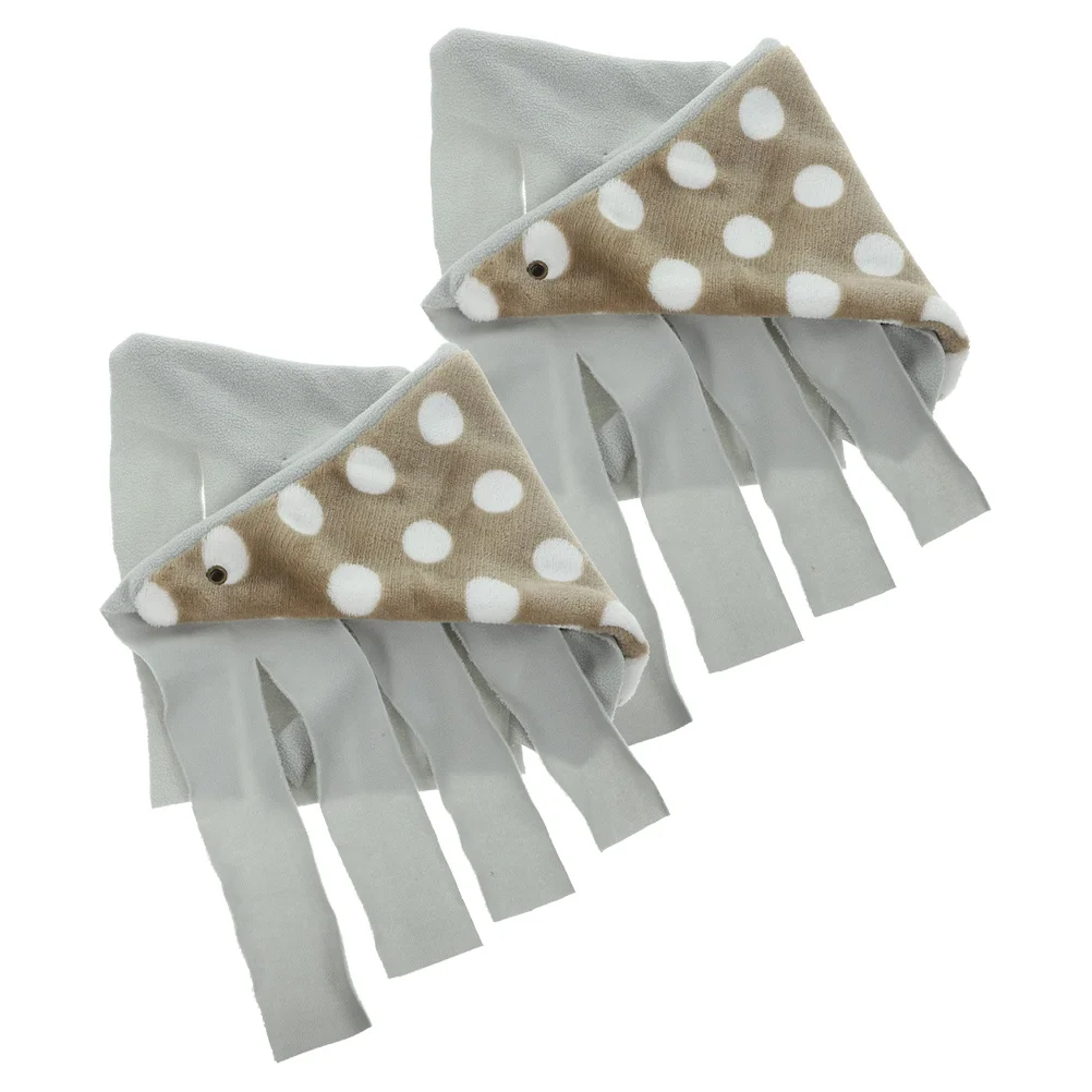 

2Pcs Durable Lightweight Cotton Pet Cage Corner Hideout Small Animal Hamster Guinea Pig Resting Hideaway Guinea Pig Hideaway