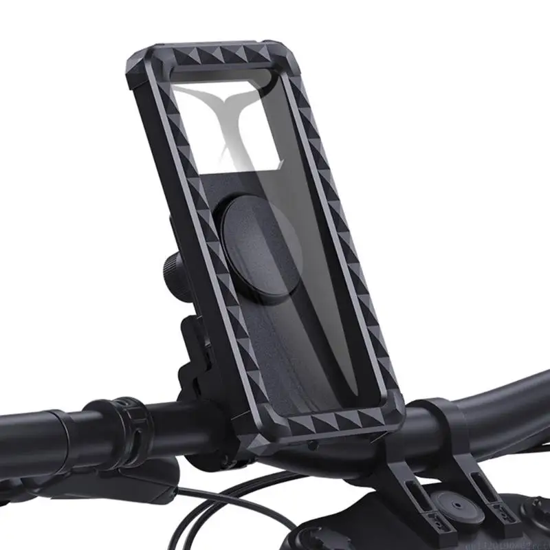 D5BB 360 Degree Rotatable Waterproof Phone Mount with Fast Release & Not Shock Design Easy to Use for Bike Motorcycle