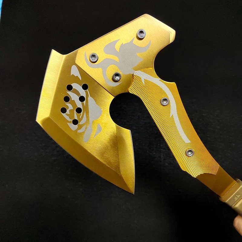 Outdoor new item all steel axe camping classic battle axe creative multi-purpose stainless steel axe