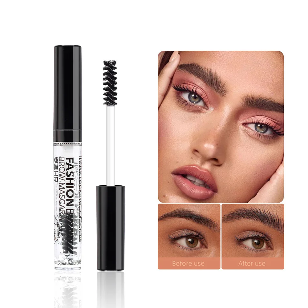 Crema impermeable para Estilismo de cejas, Gel transparente de fijación de larga duración, jabón para cejas, maquillaje, líquido transparente, capa sellada, cosmético