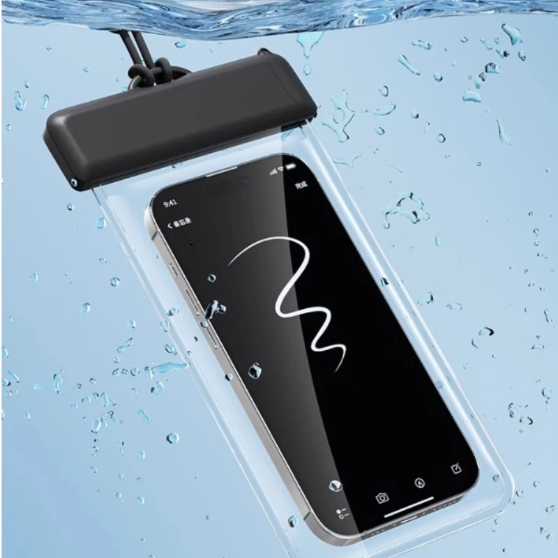 

Mobile phone waterproof bag, touch screen swimming self-sealing bag