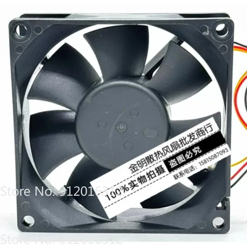Original Fan for Delta AUB0812H-E 12V 0.30A Fan Stop Alarm Function 8025 8CM 80 * 80 * 25MM