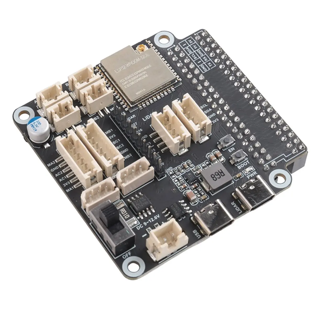 DIGITALBUY General Driver Board for Robots Based on Multi-Function Interface Driver Board Supports WIFI Bluetooth ESP-NO