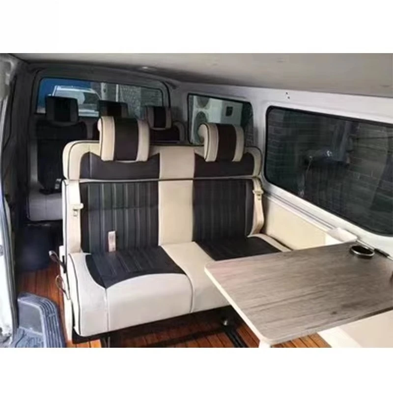 Customize High Quality Custom Leather Motorhome Van Seat Reclined Converted Bed For Vito