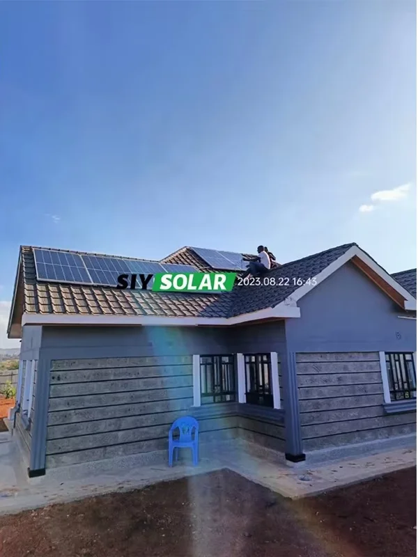 Grid Tie Hybrid Solar Energy System 10-20Kw MPPT Pure Sine Wave Inverter Complete Set Lithium Battery for Commercial Building