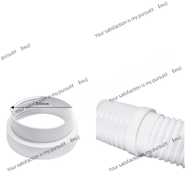 Universal Portable AC Exhaust Hose Connector 13cm 15cm Left Right Rotating Air Conditioner Pipe Adapter Replacement Part