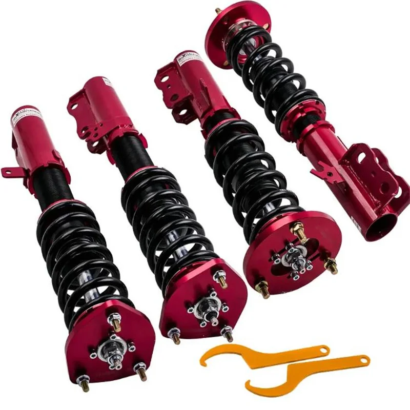 

Coil Spring Strut Shock Absorber Coilover Kit for Honda Civic EK 1996-2000, Suspension Lowering Performance Kit