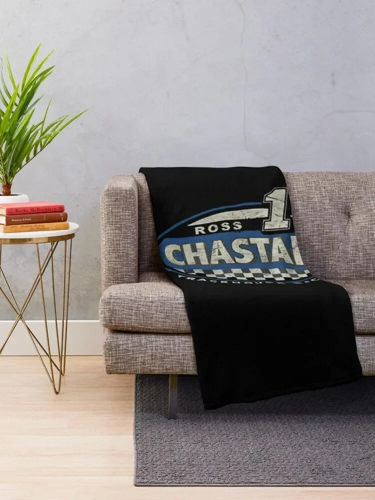 Ross Chastain Logo Throw Blanket Tourist Hair blankets ands Blankets