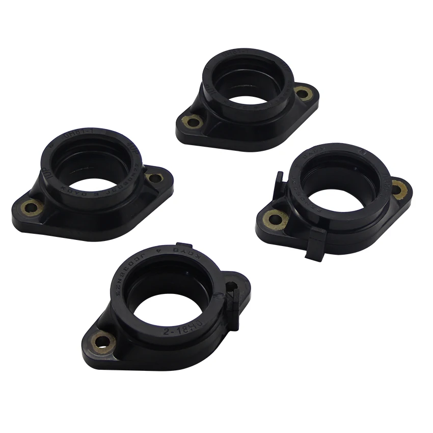 4pcs Carburetor Interface Manifold Intake Glue for Suzuki GSF1250 GSF1250A GSF1250S GSF1250SA GSX1250 13101-18H00