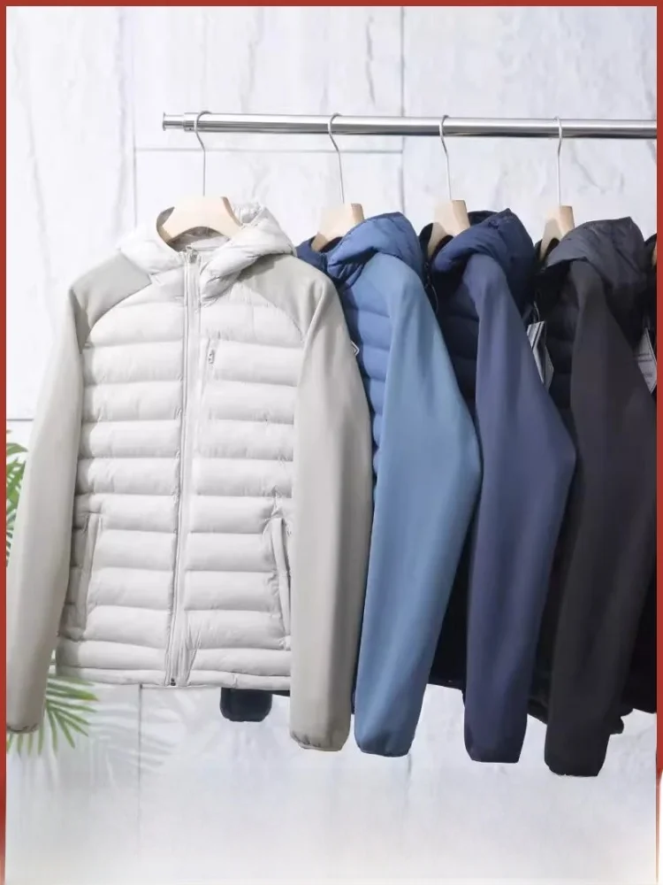 U Vervanging Lichtgewicht Outdoor Heren Katoen Jaet Zelfverwarmend Waterbestendig Technologisch Katoen Winddicht Warmte