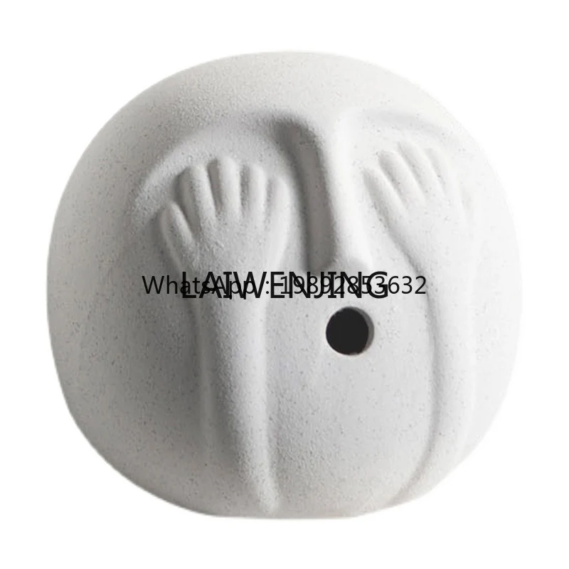 B1  wabi-sabi wind pull embryo living room desktop model room home study soft decoration