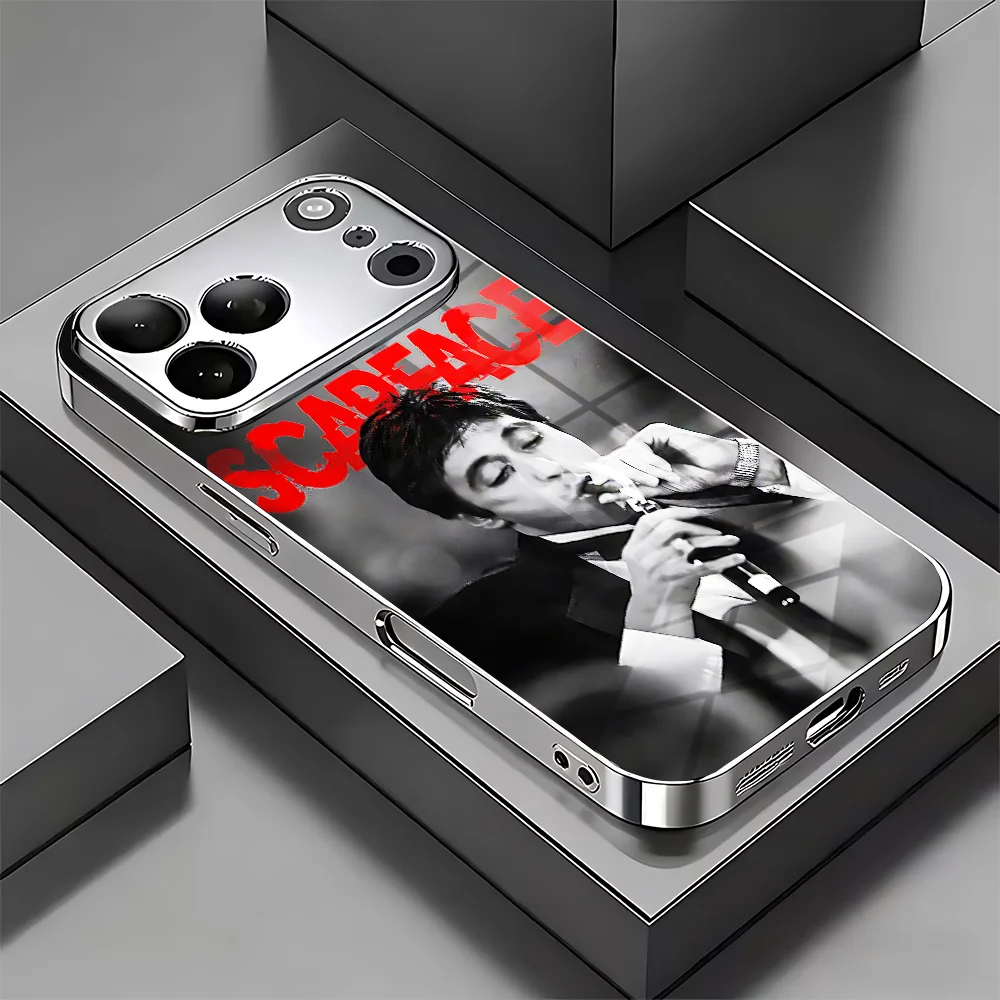 Hot Movie S-Scarfaces Phone Case for Oppo Reno14 Reno13 Reno12 F Reno11 Reno10 Reno8 Reno7 Reno6 Z T Pro 4G 5G Tempered Glass