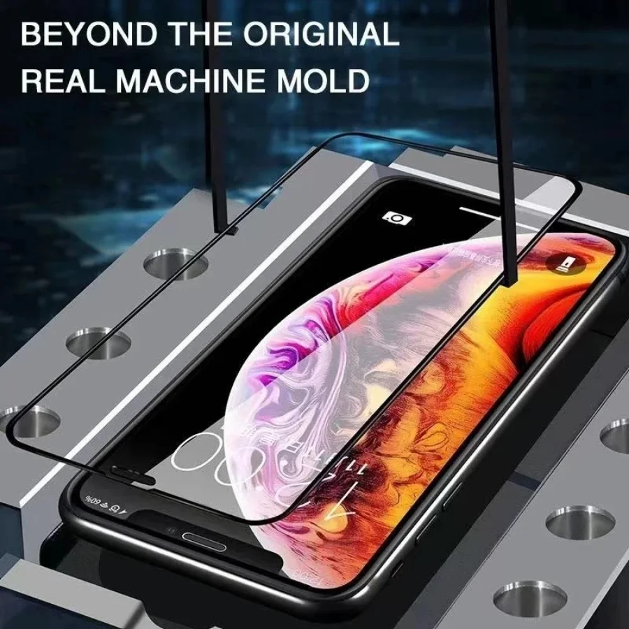 3PCS 9D Gehärtetes Glas für IPhone 11 Pro Max 12 13 Mini 15 14 Plus Displayschutzfolie für IPhone XS MAX X XR 7plus 8 Glas