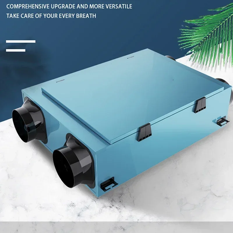 

Home Electric Central Fresh Air System Total Heat Exchanger Household Commercial Air Supply And Exhaust Formaldehyde Removal Pu