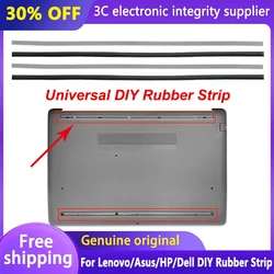 1/2pcs Universal Laptop DIY Rubber Strip for Lenovo/Asus/HP/Dell Bottom Case Foot Pad Surface Laptop Rubber Foot Pad Replacement