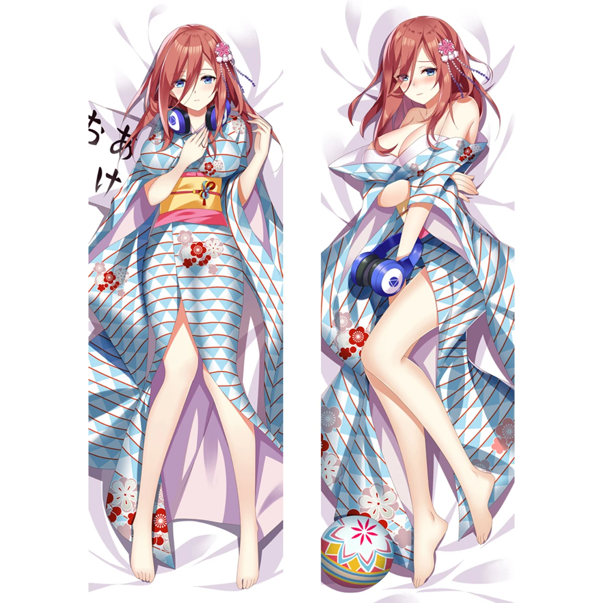 

Anime Bride Nakano Ichika Dakimakura Nino Miku Pillow Cover Itsuki Girl Characters Long Life Size Body Pillowcase
