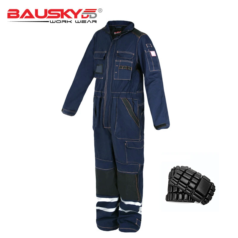 

Craftsman Cargo Work Bibs Coveralls Workwear 100% Cotton Utility Functional Tradesman Working Uniforms