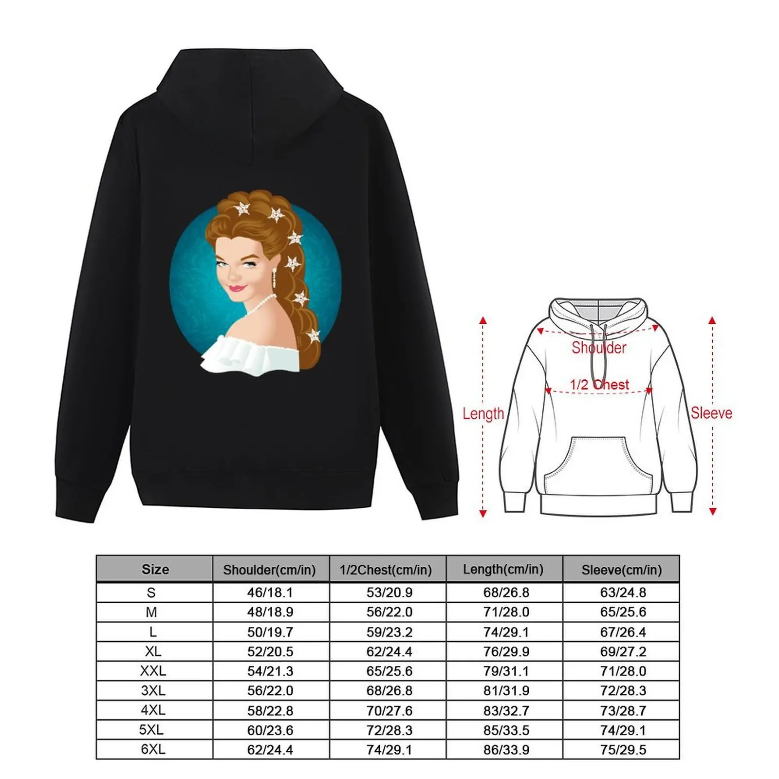 Empress Sissi Hoodie men's autumn clothes autumn jacket men korean style clothes fashion men mens hoodie