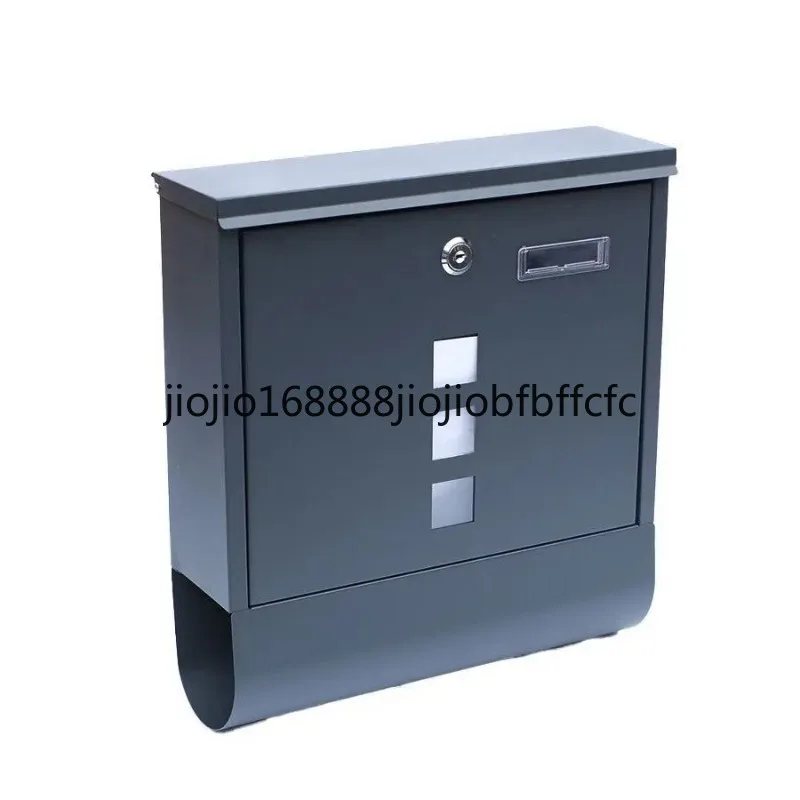 Suitable for  Mailbox Creative Stainless Steel Suggestion Box Mailbox Wall Hanging
