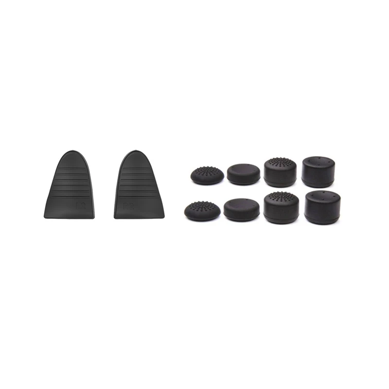 L2R2 Buttons Extension Triggers for PS5 Controller,Thumb Grip Set Joystick Caps for PS5 Controller Gaming Accessories view 5