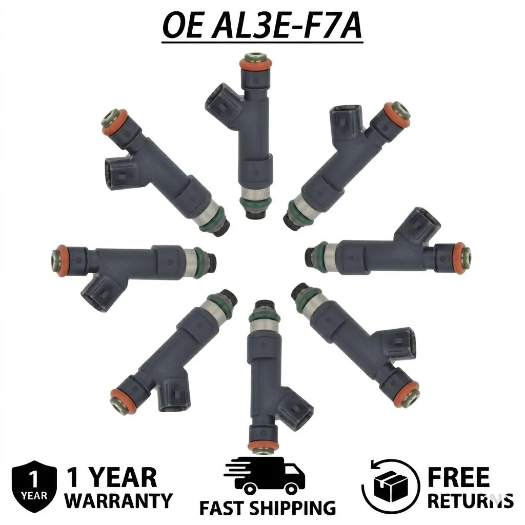 

8Pc Brand New Auto Fuel Injectors For Ford F-150 F-250 F-350 Super Duty LOBO 6.2L V8 10-14 Engine Gas Injection Nozzle Valve Kit